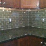 glass tile back splash