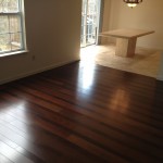 dark wood floor